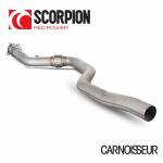 Scorpion De-cat downpipe to fit Audi A4