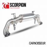 Scorpion Rear silencer (with active exhaust valves) to fit Audi R8