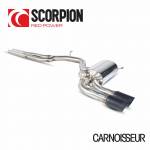 Scorpion Secondary cat back exhaust system (non-resonated) to fit Audi RS3