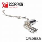 Scorpion Turbo back de-cat exhaust system to fit Audi RS3