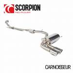 Scorpion Turbo back exhaust system with high flow sports catalyst to fit Audi RS3