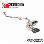 Scorpion Turbo back exhaust system with high flow sports catalyst to fit Audi RS3