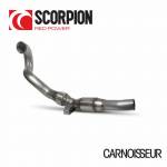 Scorpion Downpipe with high flow sports catalyst to fit Audi S1