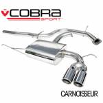 Cobra Sport Cat Back System (Twin Tailpipes) - Non DPF model to fit Audi A3