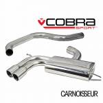 Cobra Sport Cat Back System (Non-Resonated) to fit Audi A3