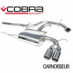 Cobra Sport Cat Back System (Twin Tailpipes) to fit Audi A3