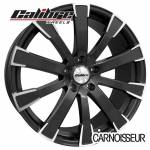 Transporter Manhattan 20" Black with Polished Face Alloy Wheels (Set of 4) to fit Volkswagen Transporter T5