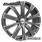 Transporter Manhattan 20" Gunmetal with Polished Face Alloy Wheels (Set of 4) to fit Volkswagen Transporter T5